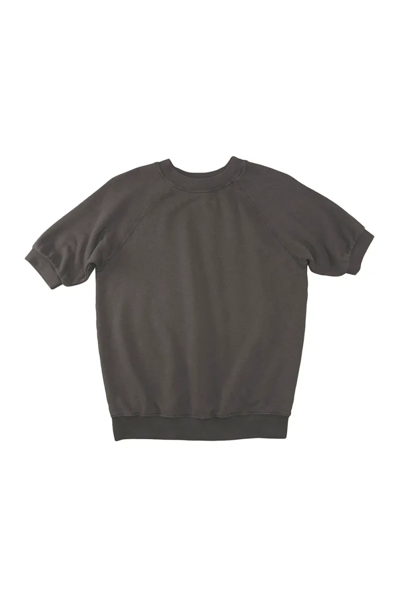 Short Sleeve Raglan Fleece Sweatshirt 19