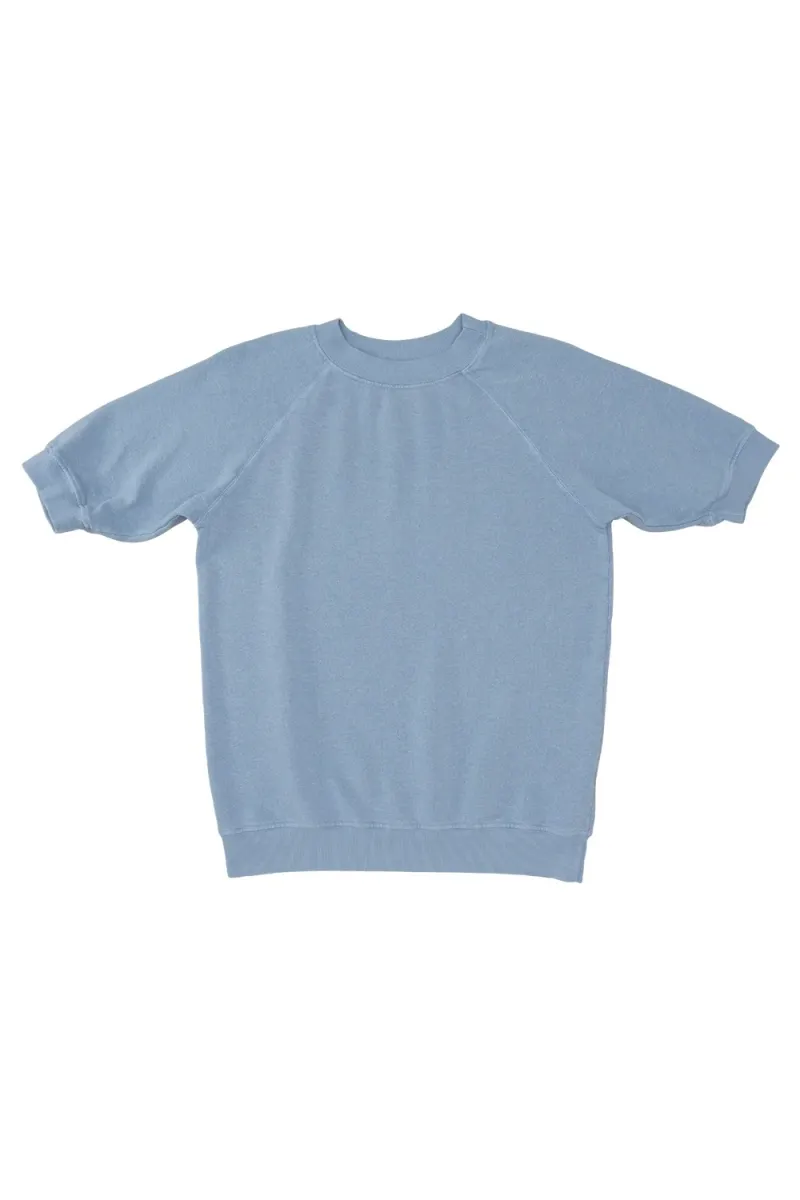 Short Sleeve Raglan Fleece Sweatshirt 25