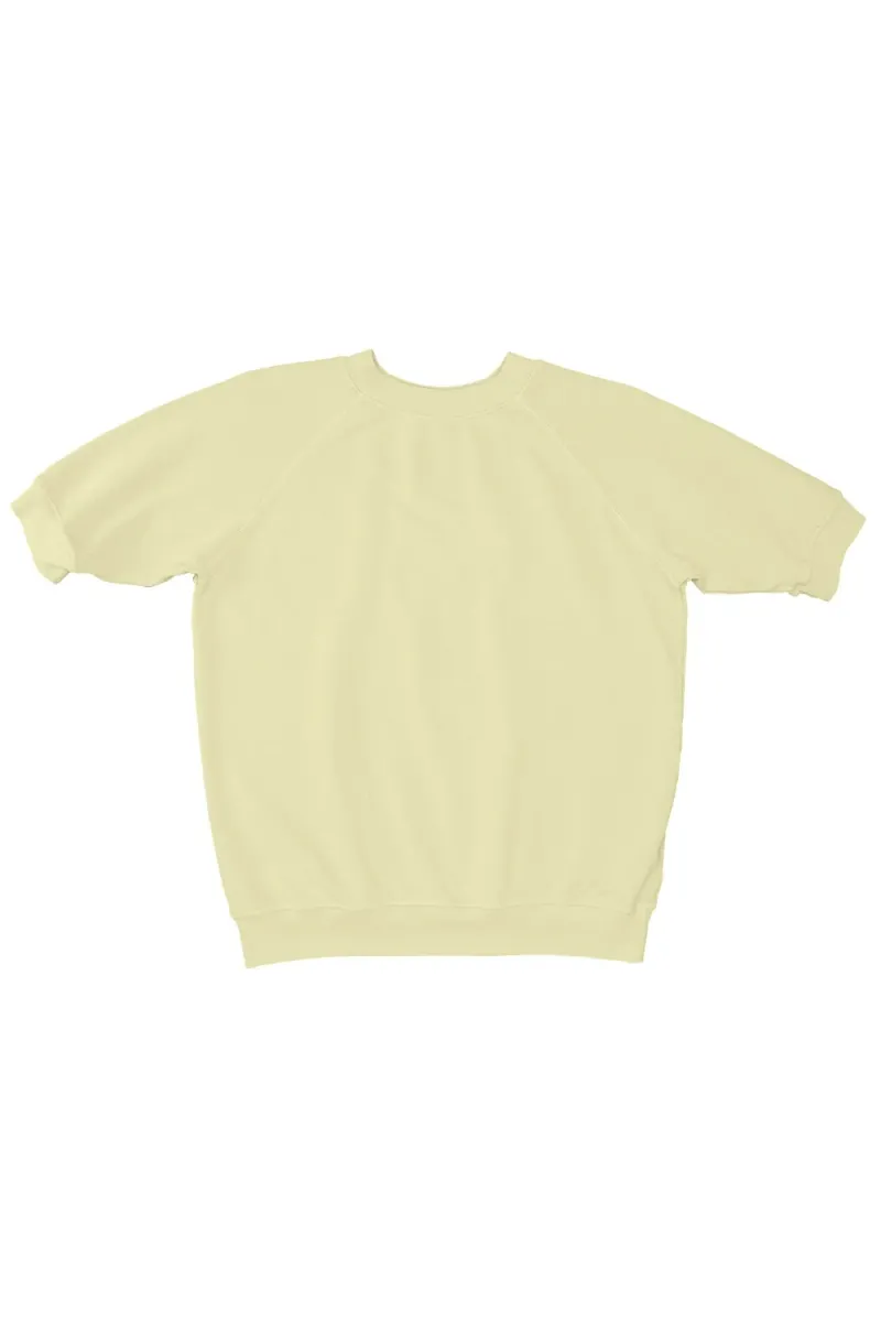 Short Sleeve Raglan Fleece Sweatshirt 26