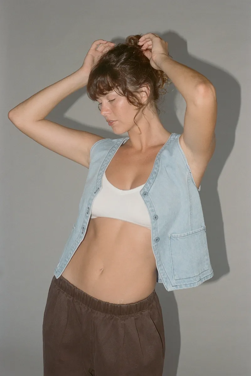 Sienna Denim Vest 2