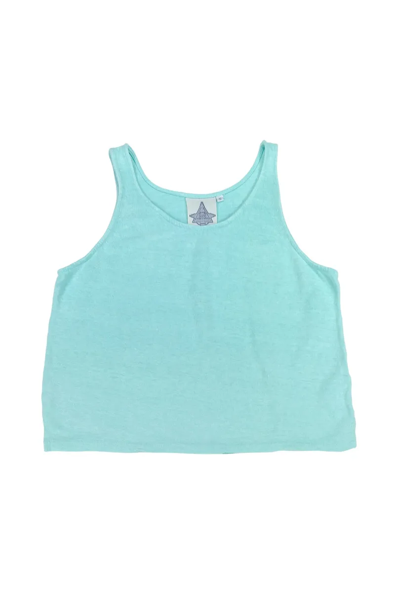 Sophie 100%  Hemp Cropped Tank Top - Sale Colors 4