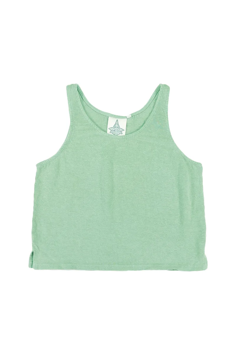 Sophie 100%  Hemp Cropped Tank Top - Sale Colors 7