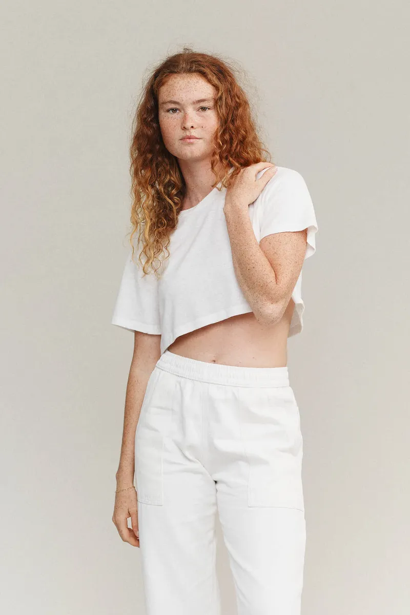 Super Cropped Lorel Tee 5