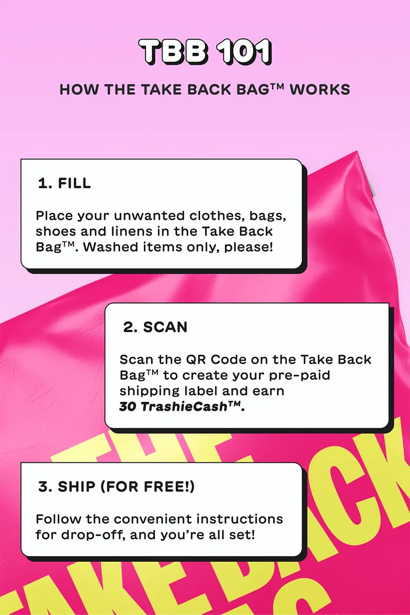 Take Back Bag by Trashie 3