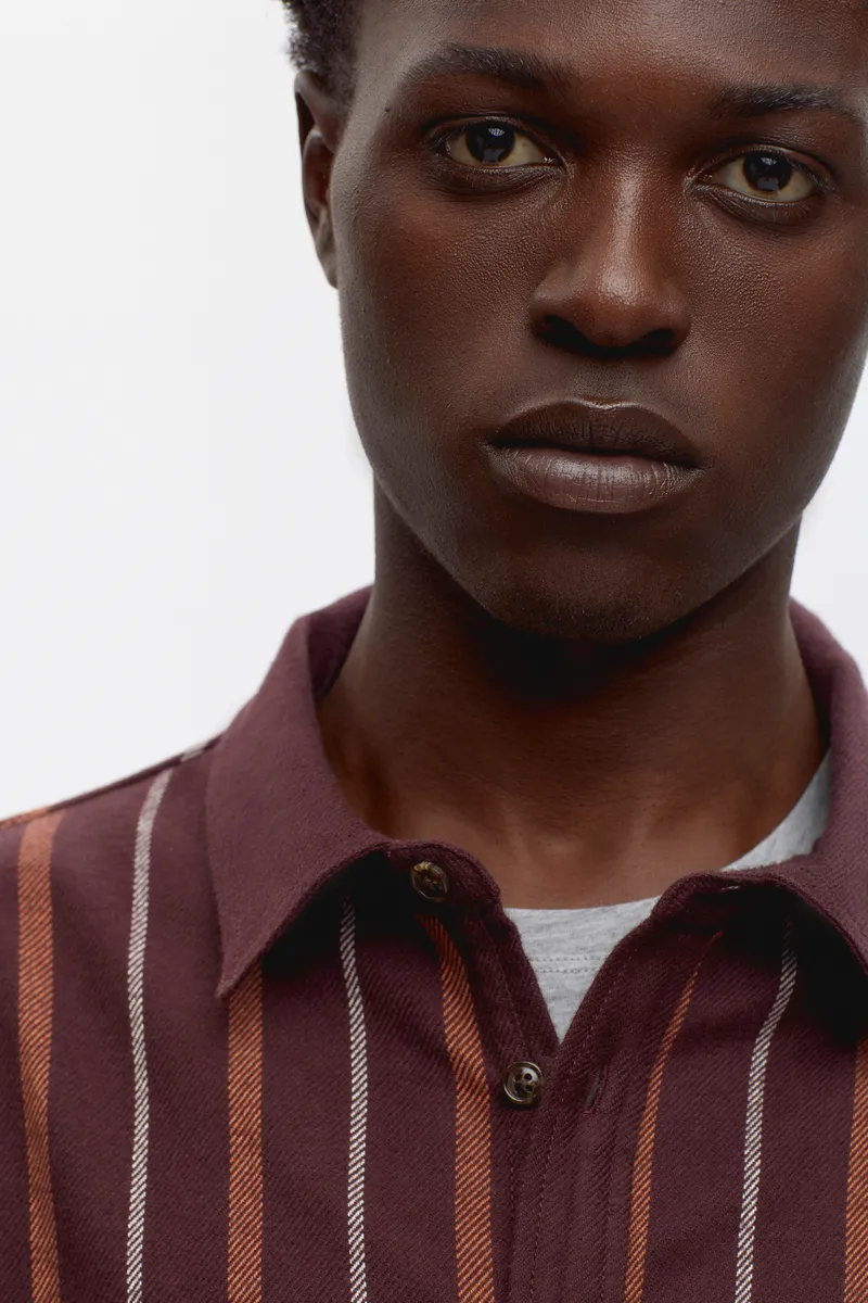 Abaza Shirt in Burgundy 4