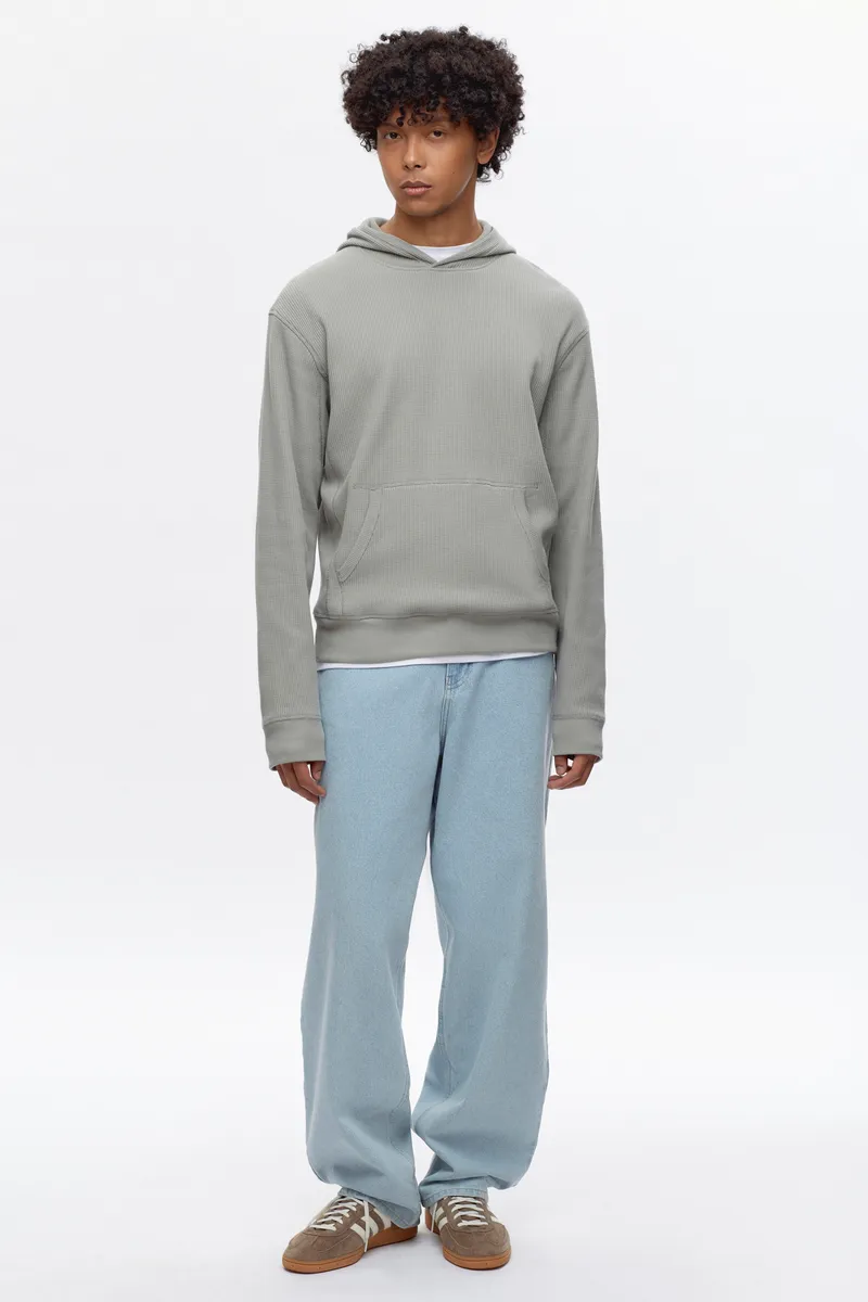 Atlas Hoodie in Neutral Grey