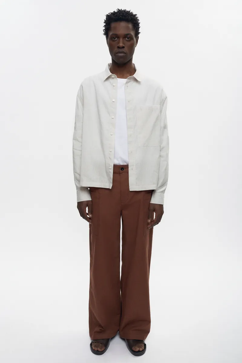 Harvest Pocket Pant in Cappuccino
