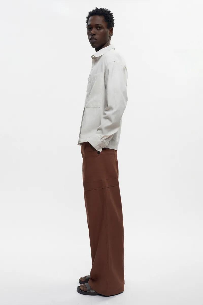 Harvest Pocket Pant in Cappuccino 5