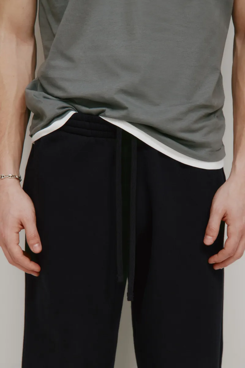 Men's Essential Sweatpant in Black 5