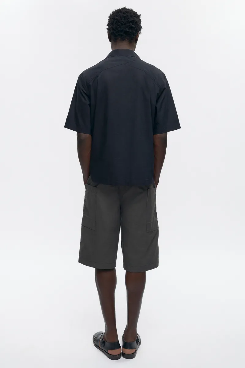 Men's Camp Polo in Black 5