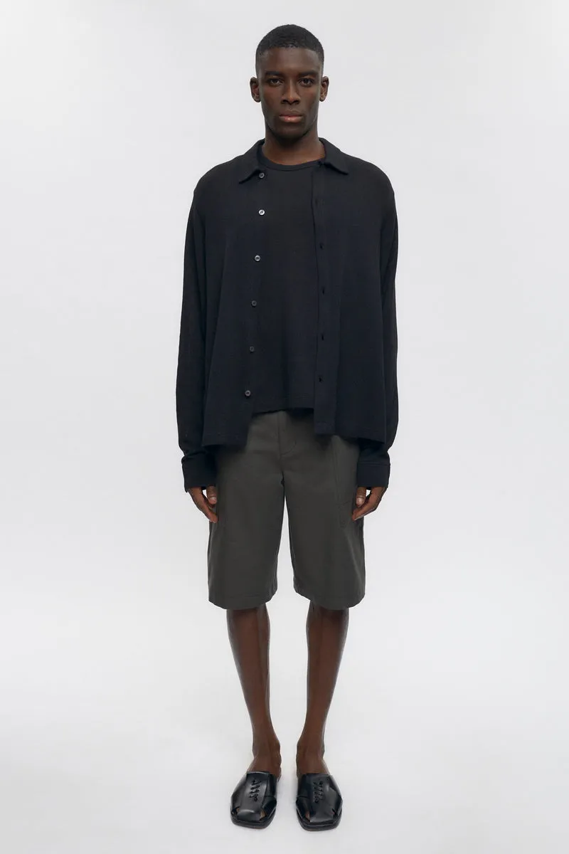 Men's Camp Polo in Black 8