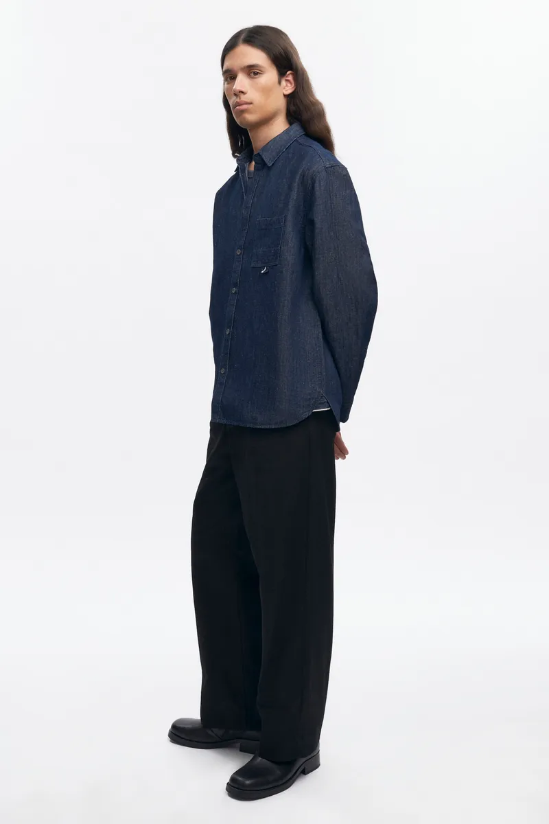 Men's Chambray Shirt in Rinse 5