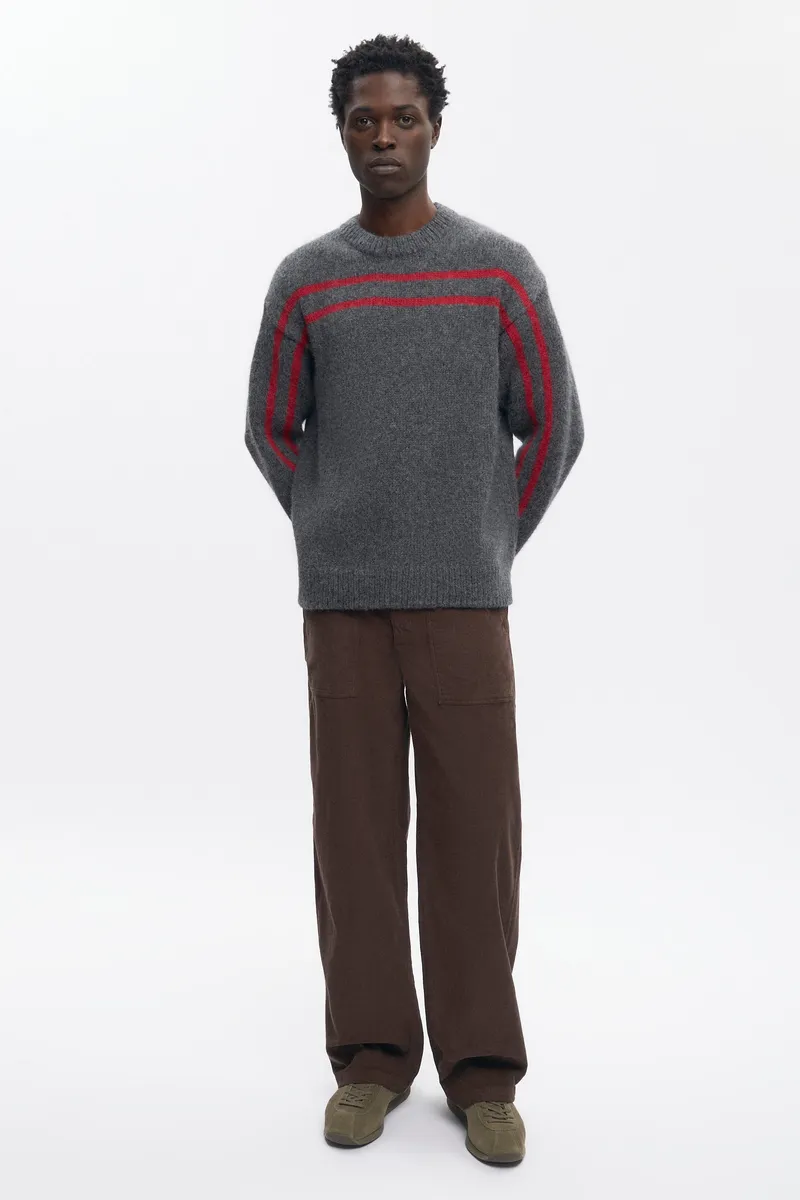 Men's Cord Work Pant in Coffee Bean 3