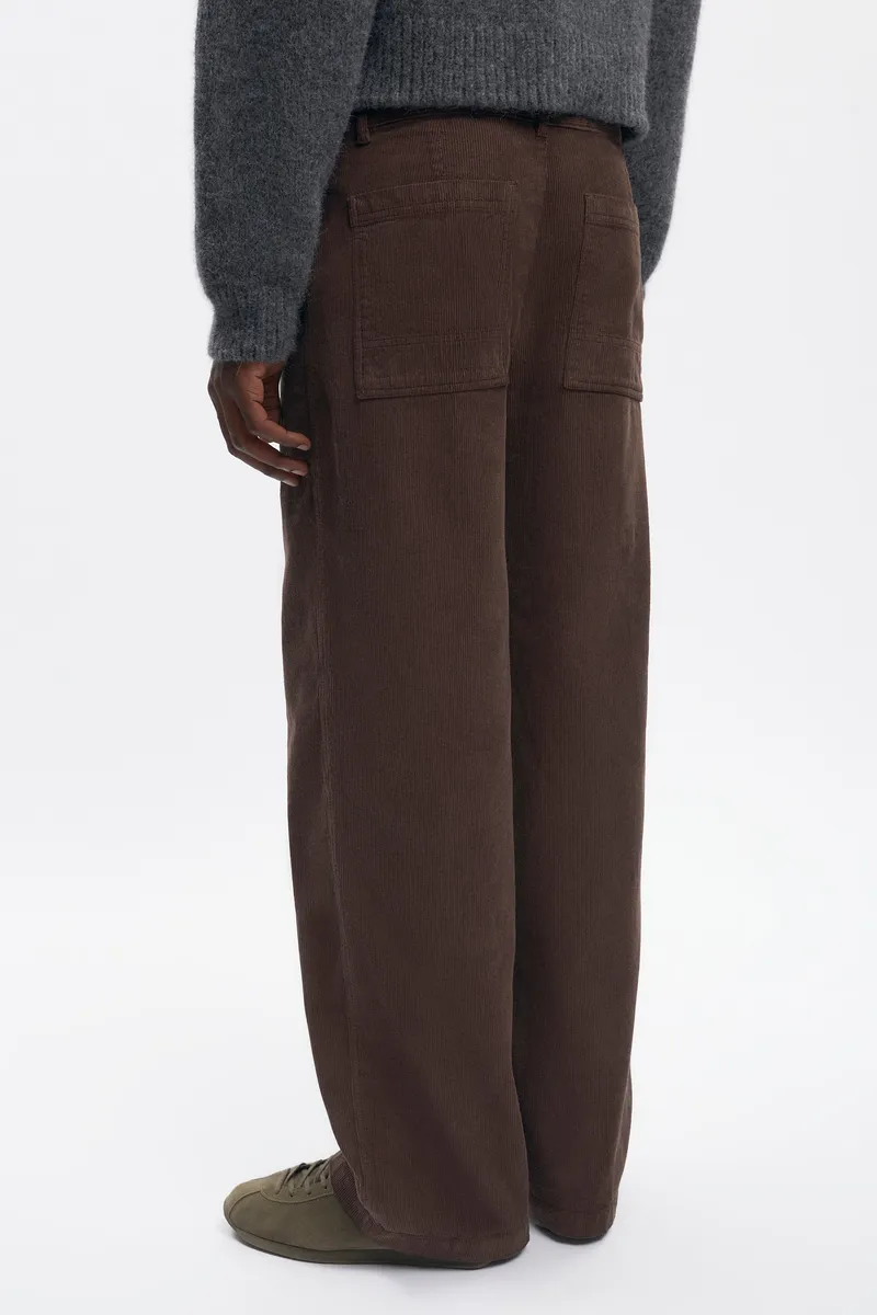 Men's Cord Work Pant in Coffee Bean 5