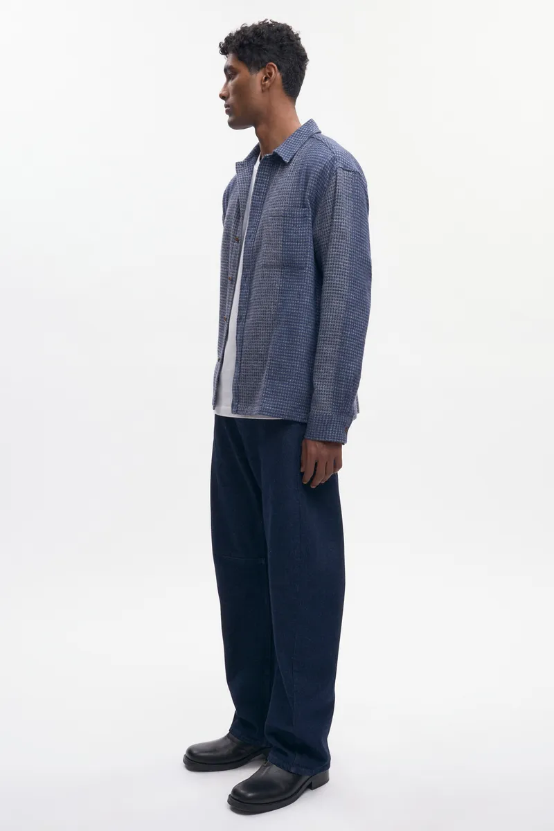 Men's Misr Shirt in Blue Mix 5