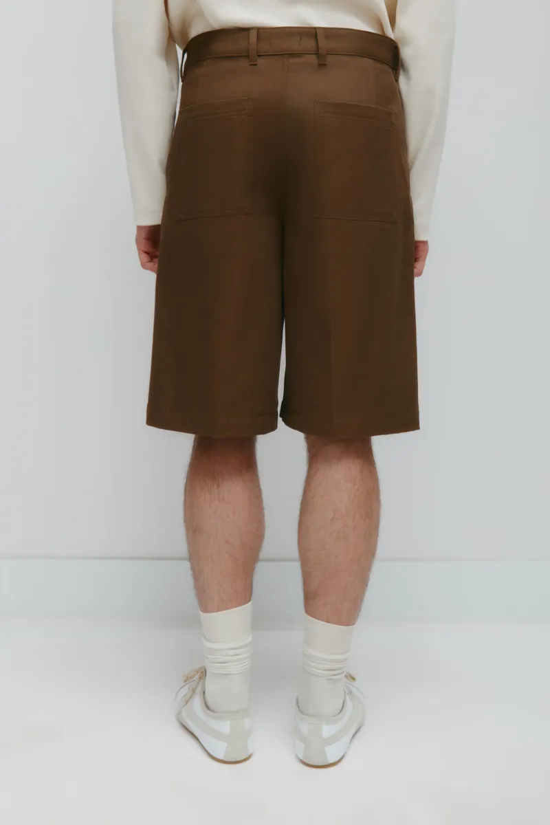 Men's Nilus Shorts in Walnut 4