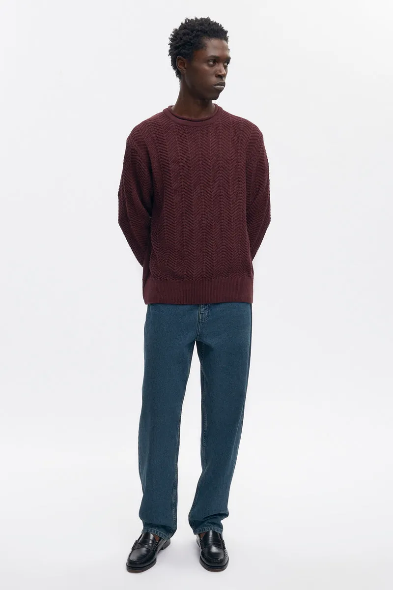 Men's Rib Henley in Desert 8