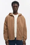 Men's Sila Linen Hoodie in Stone 9