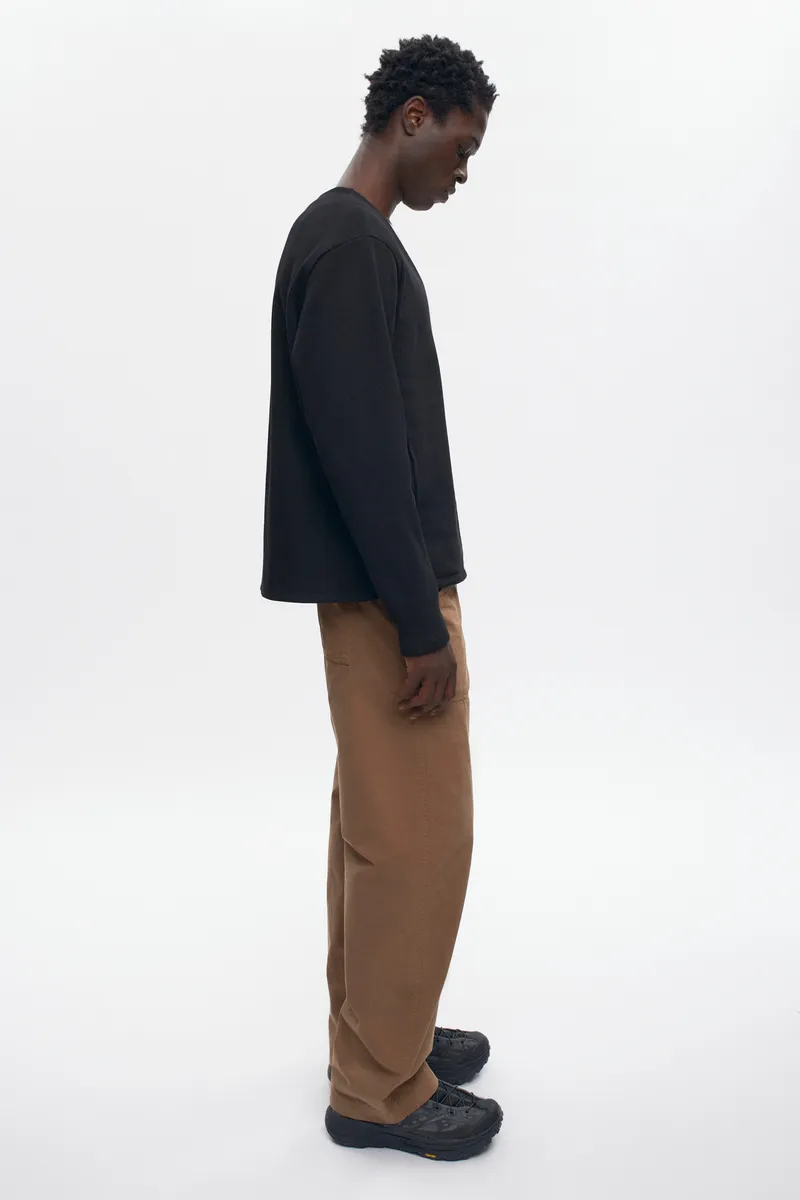 Men's Thebes Cardigan in Black 4