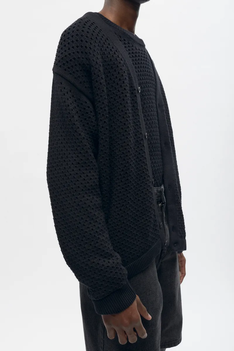 Mina Cardigan in Black 4