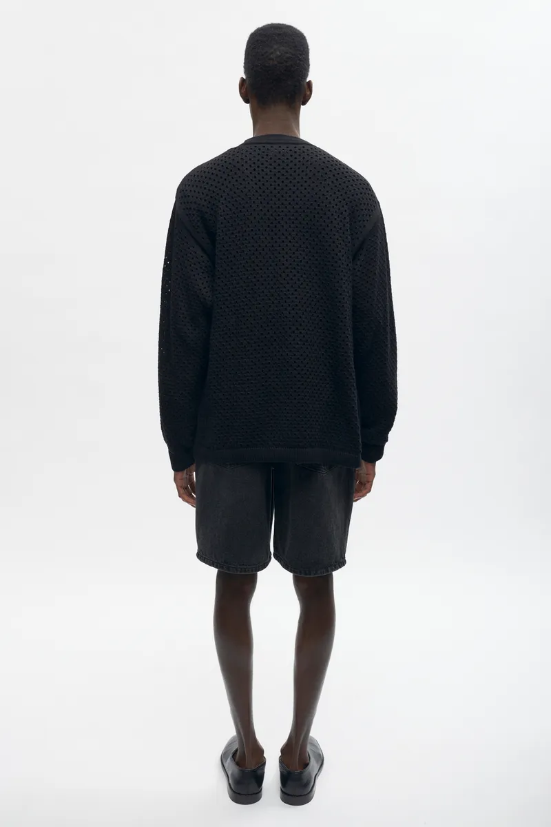 Mina Cardigan in Black 5