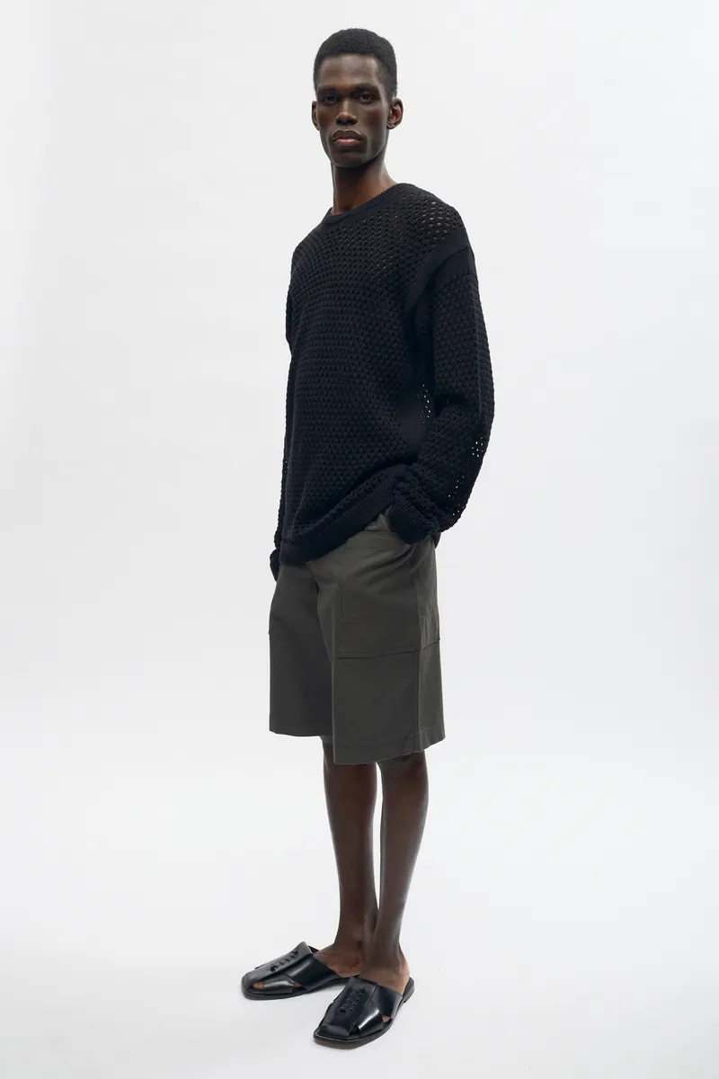 Mina Sweater in Black 4