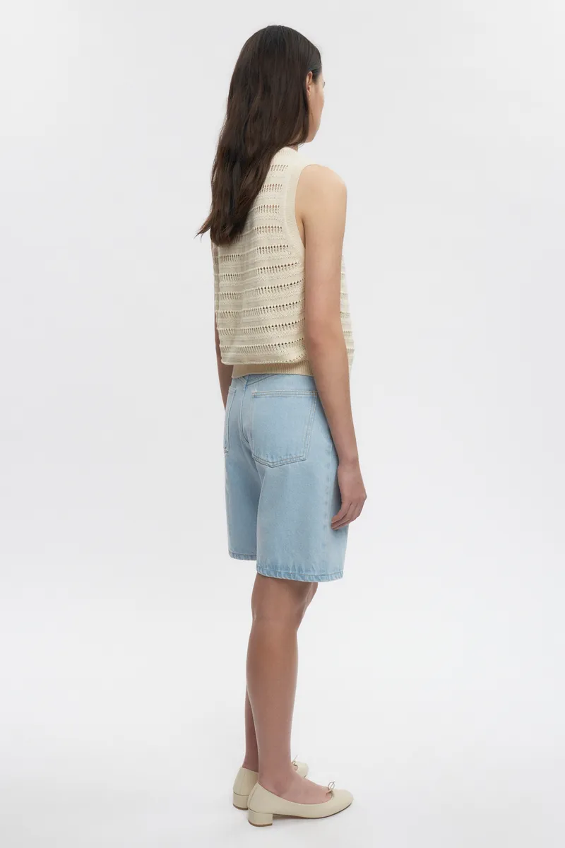 Women’s Acacia Knit Tank in Natural 5