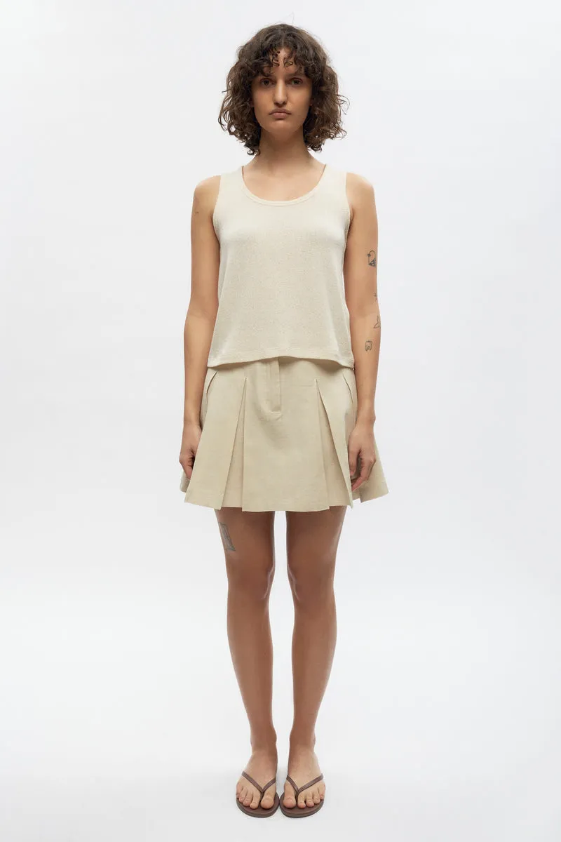 Women’s Acacia Knit Tank in Natural 9