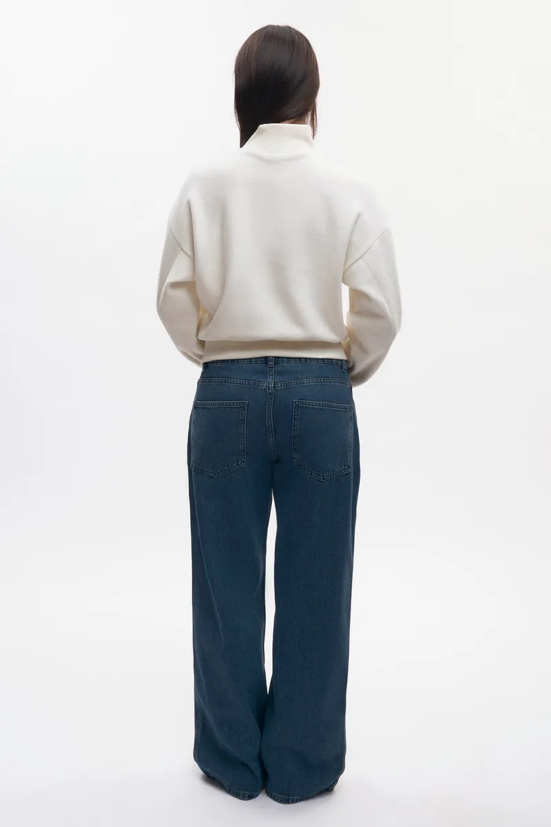 Women's Cozy Turtleneck in Marshmallow 7