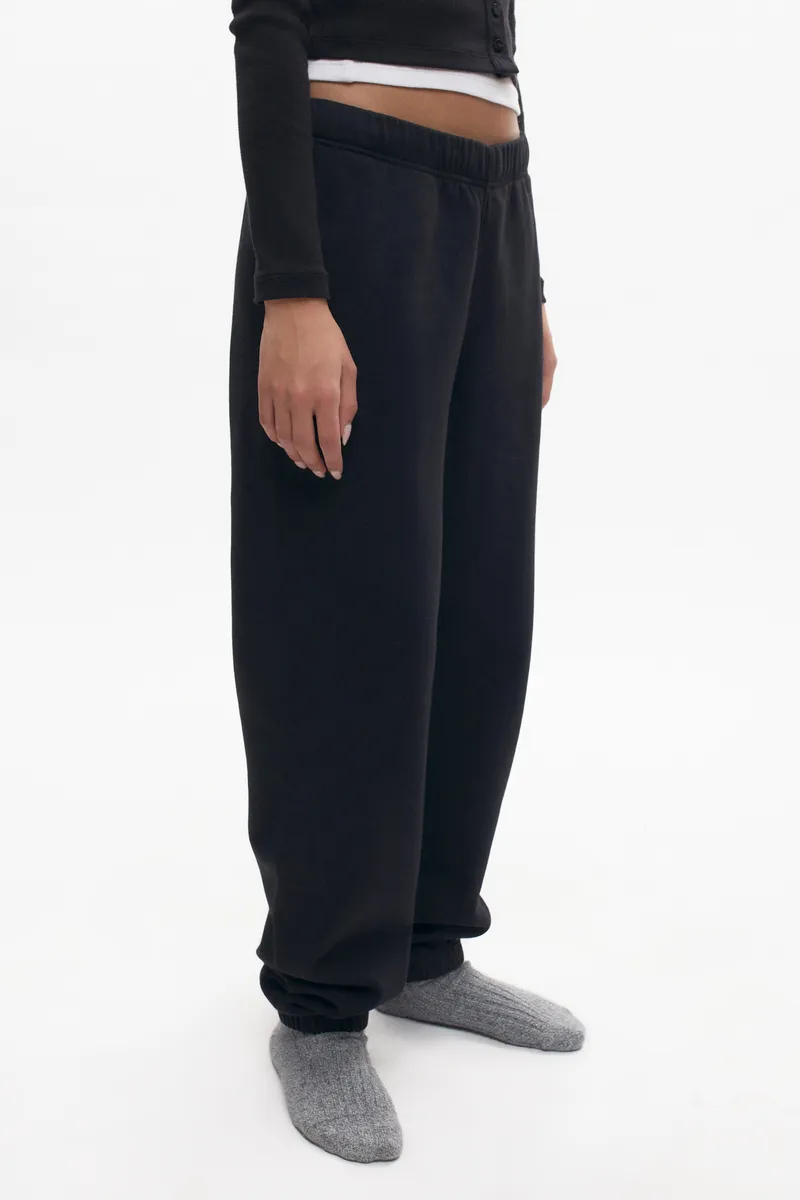 Women's Essential Sweatpant in Black 4