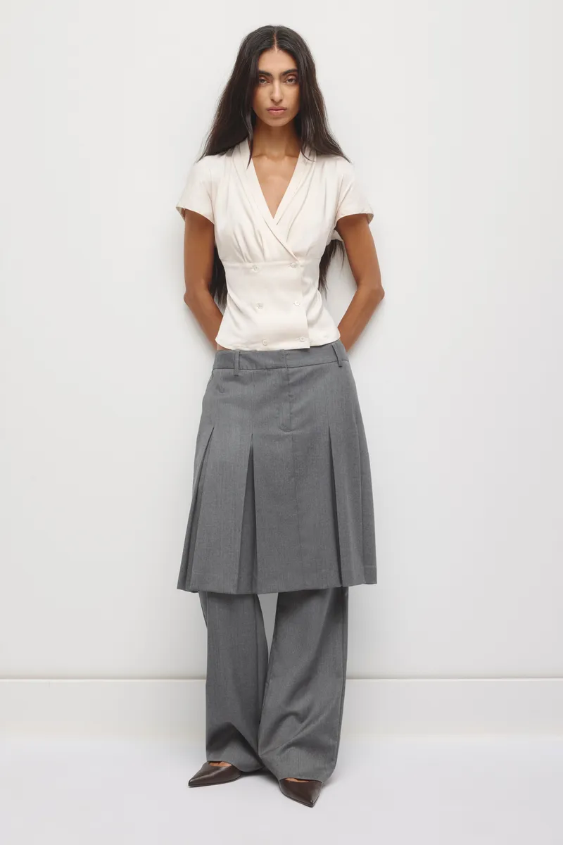 Women's Layali Blouse in Birch 2