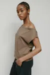 Women's Layn Keyhole Tee in Black 10