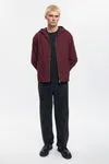 Women's Luxor Cable Sweater in Smoke Melange 10