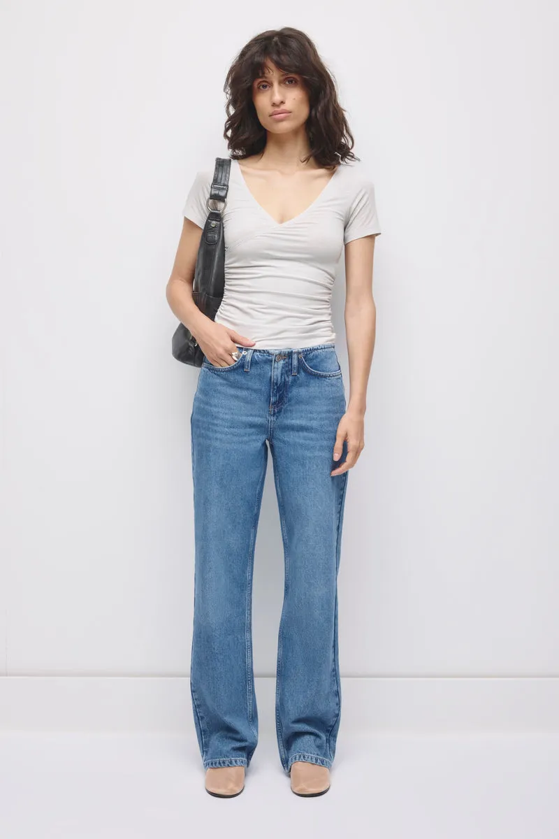 Women's Mahla Fitted Shirt in White 8