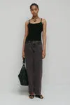 Women's Rima Boatneck Dress in Dune Grass Check 9