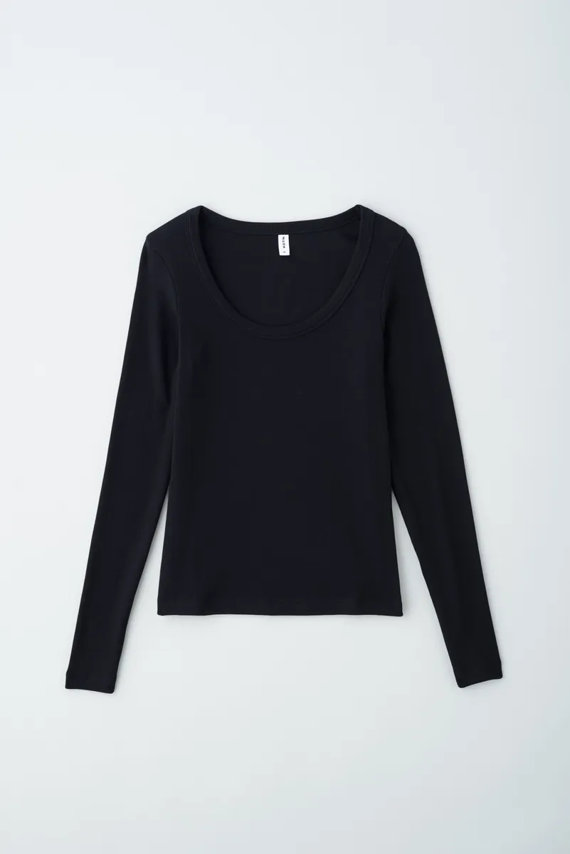 Women's Set Longsleeve in Black 6