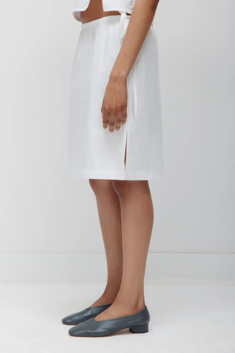 Women's Tala Skirt in White 3