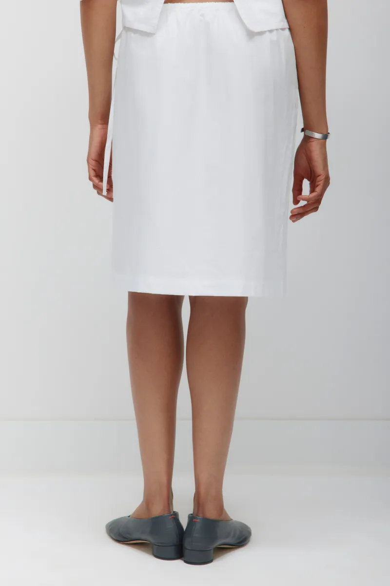 Women's Tala Skirt in White 5