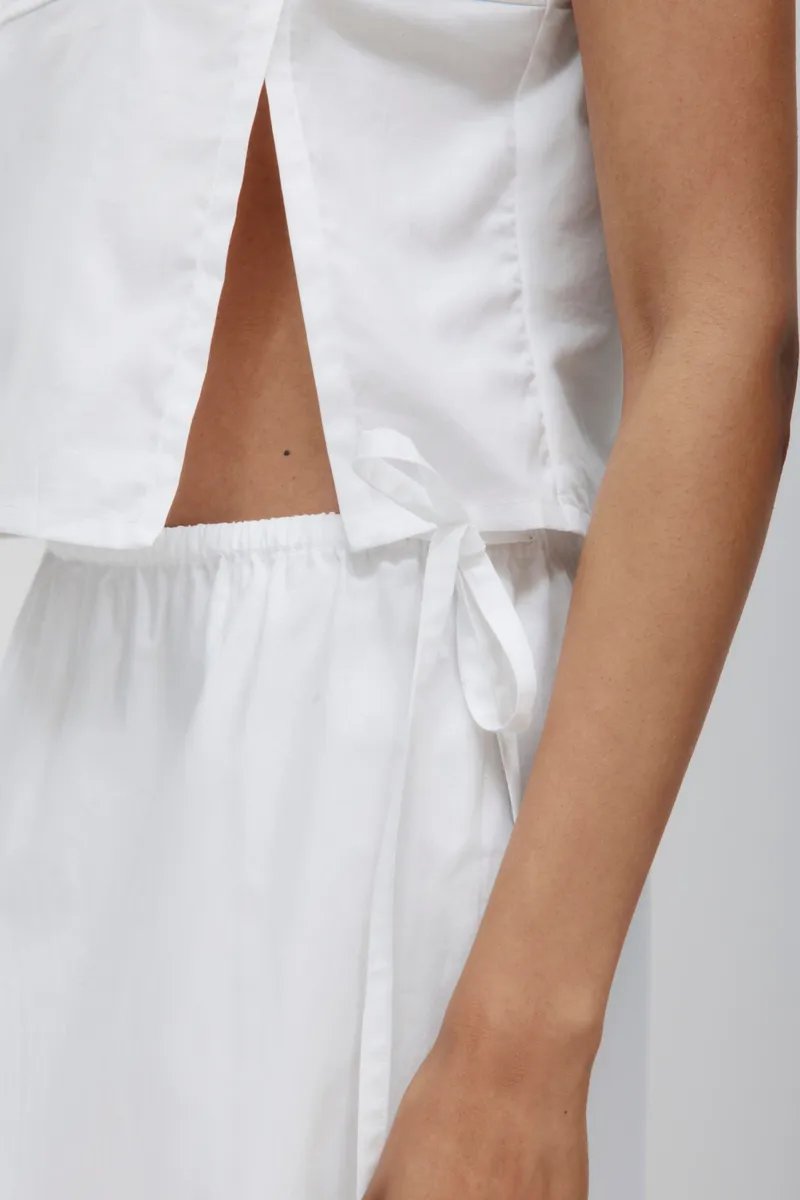 Women's Tala Skirt in White 6