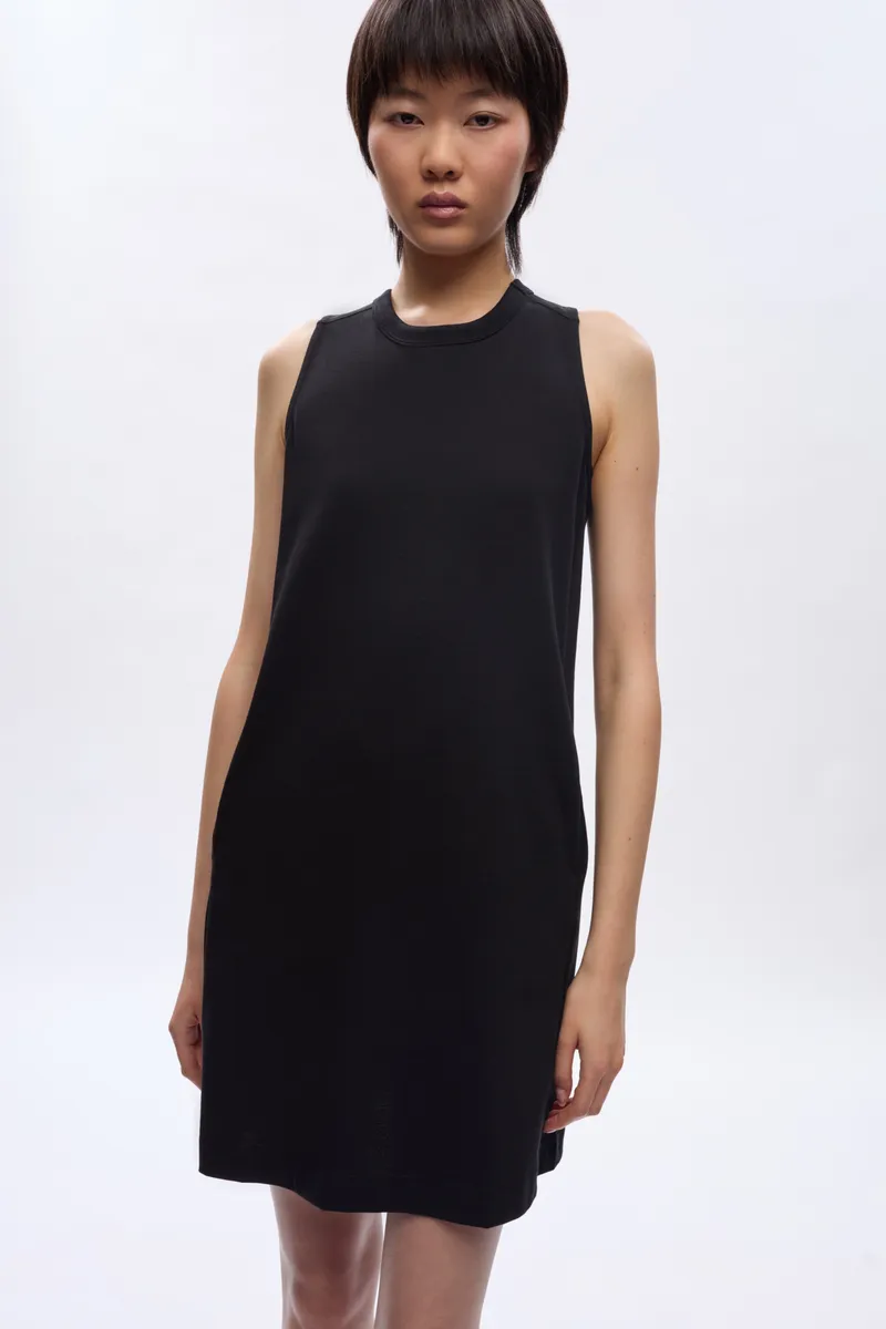 Women's Tank Dress in Black 2