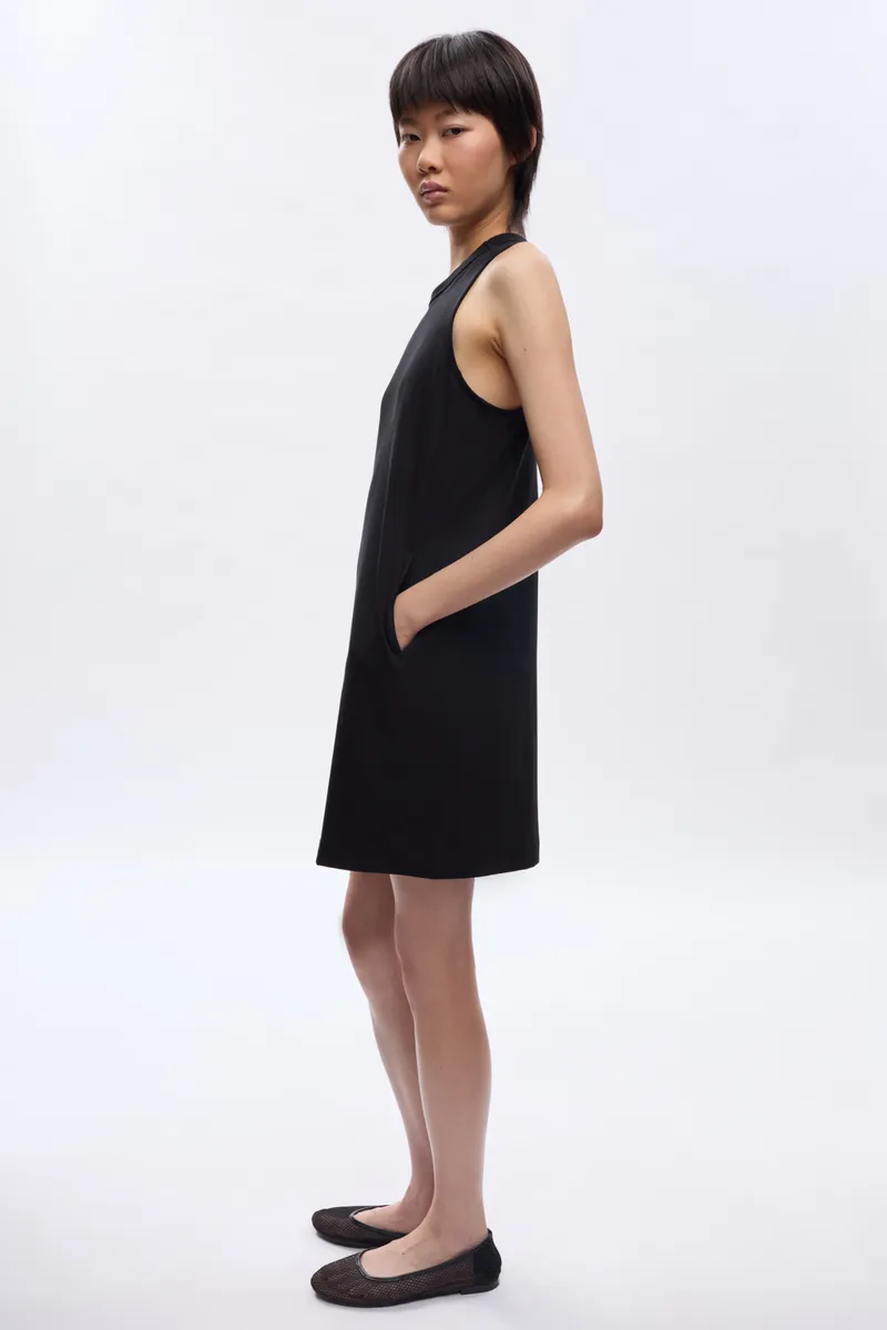 Women's Tank Dress in Black 3