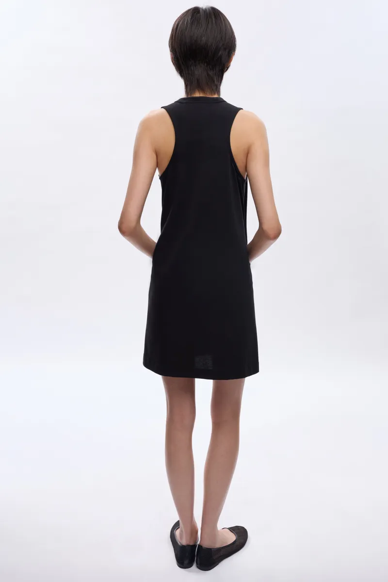 Women's Tank Dress in Black 4