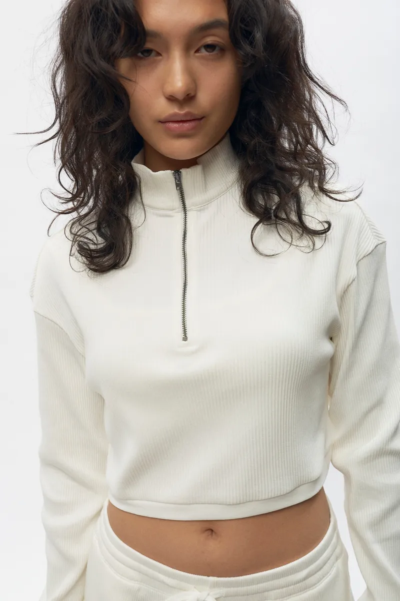 Women's Thebes Longsleeve in Marshmallow 2