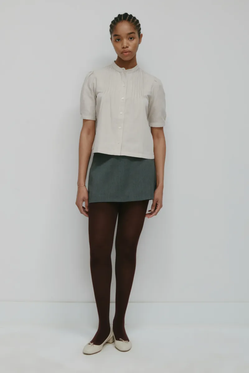 Women's Zayna Shirt in Natural 2