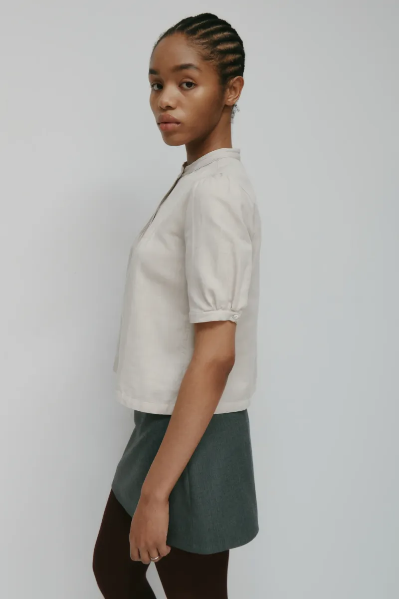 Women's Zayna Shirt in Natural 3
