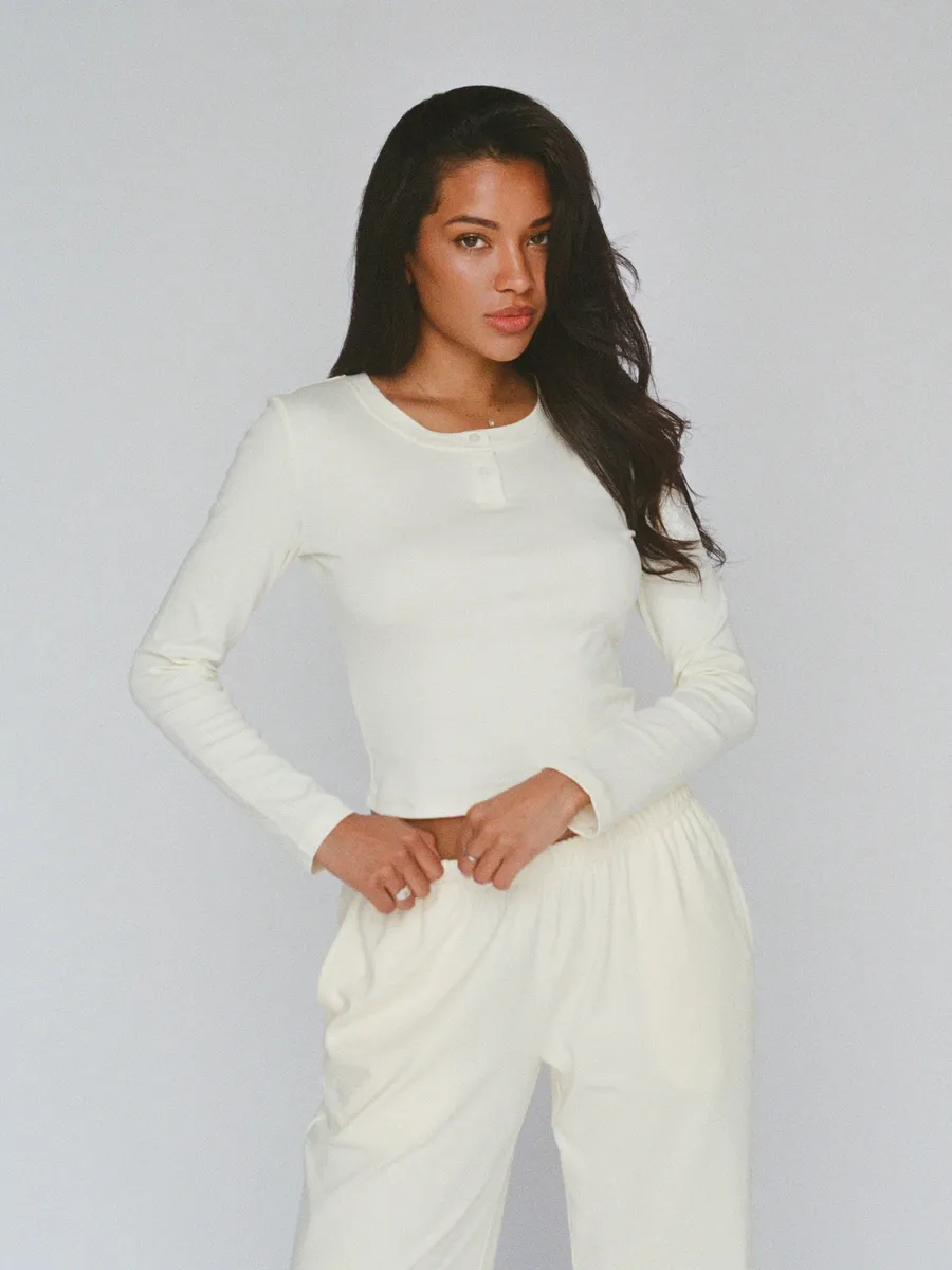 100% organic cotton top - butter yellow