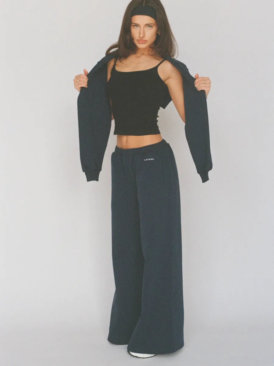 100% organic cotton wide-leg pant 6