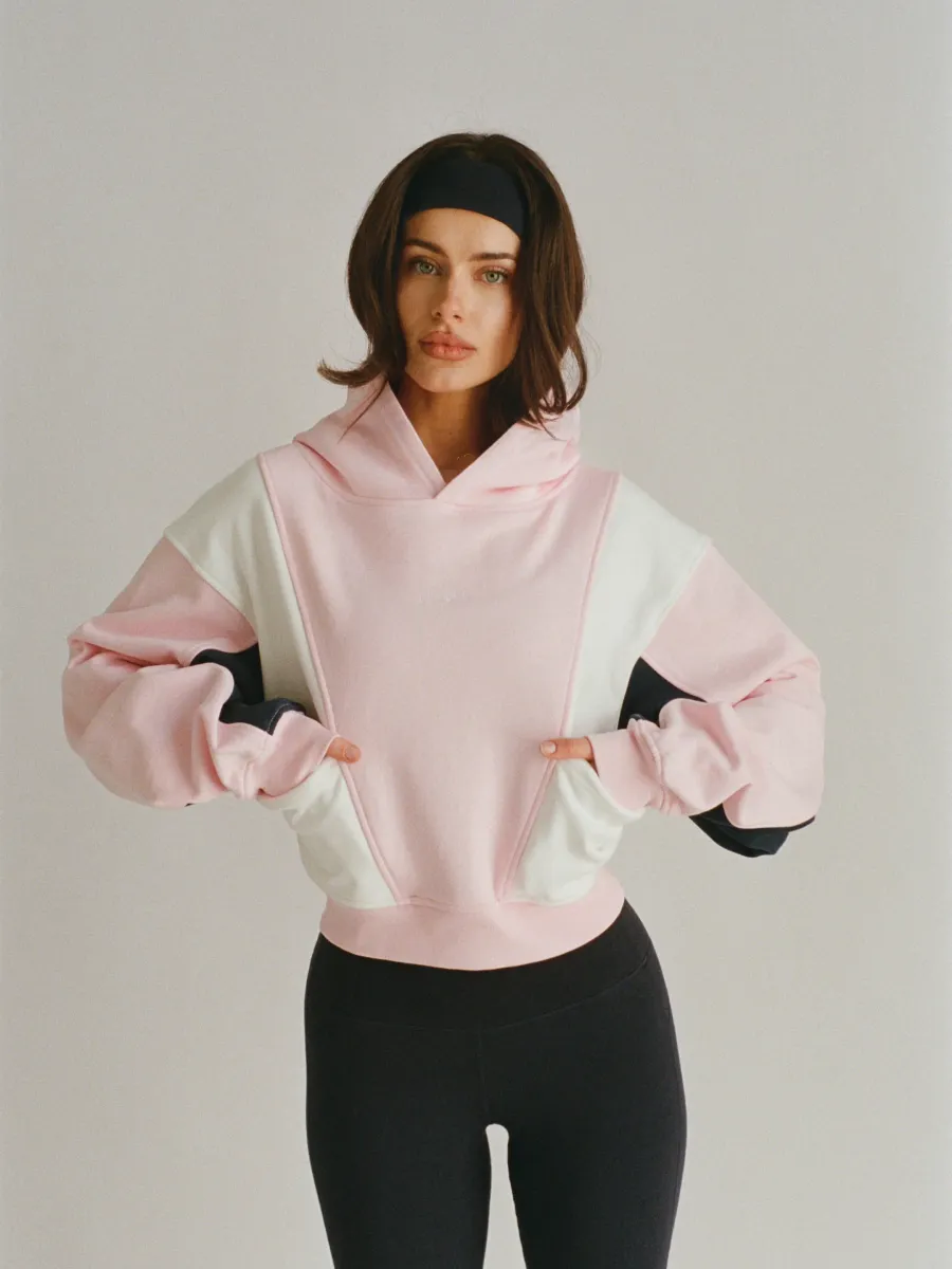 the 3-tone 100% organic cotton hoodie 2