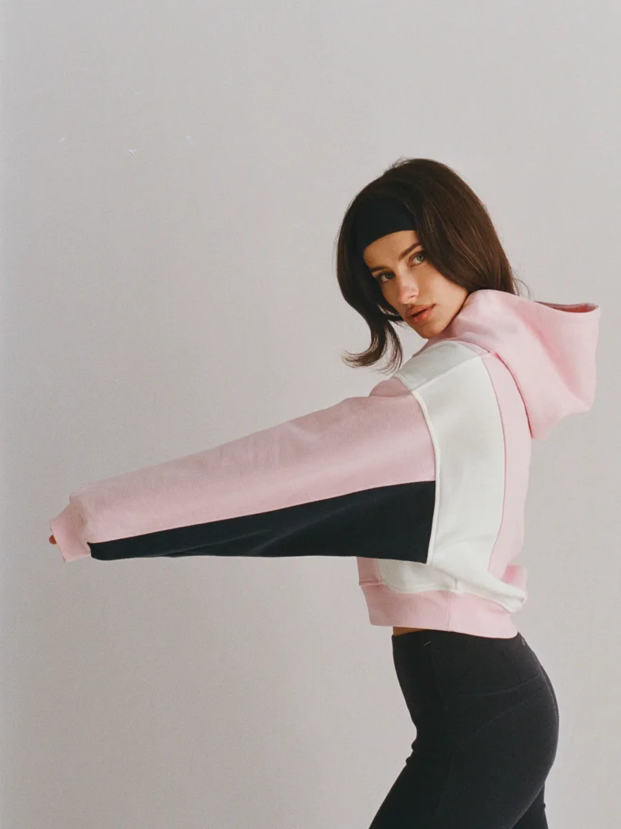 the 3-tone 100% organic cotton hoodie 3