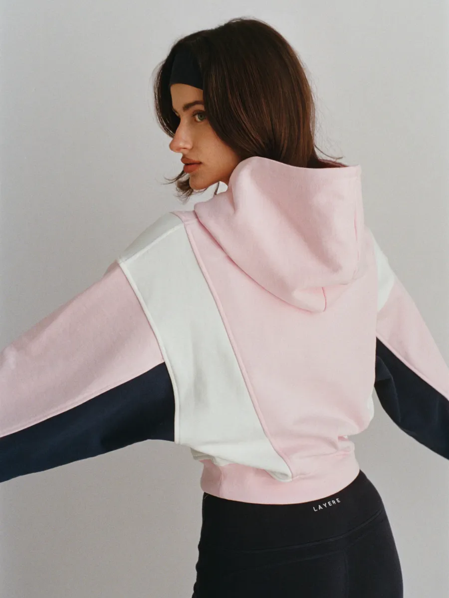 the 3-tone 100% organic cotton hoodie 4